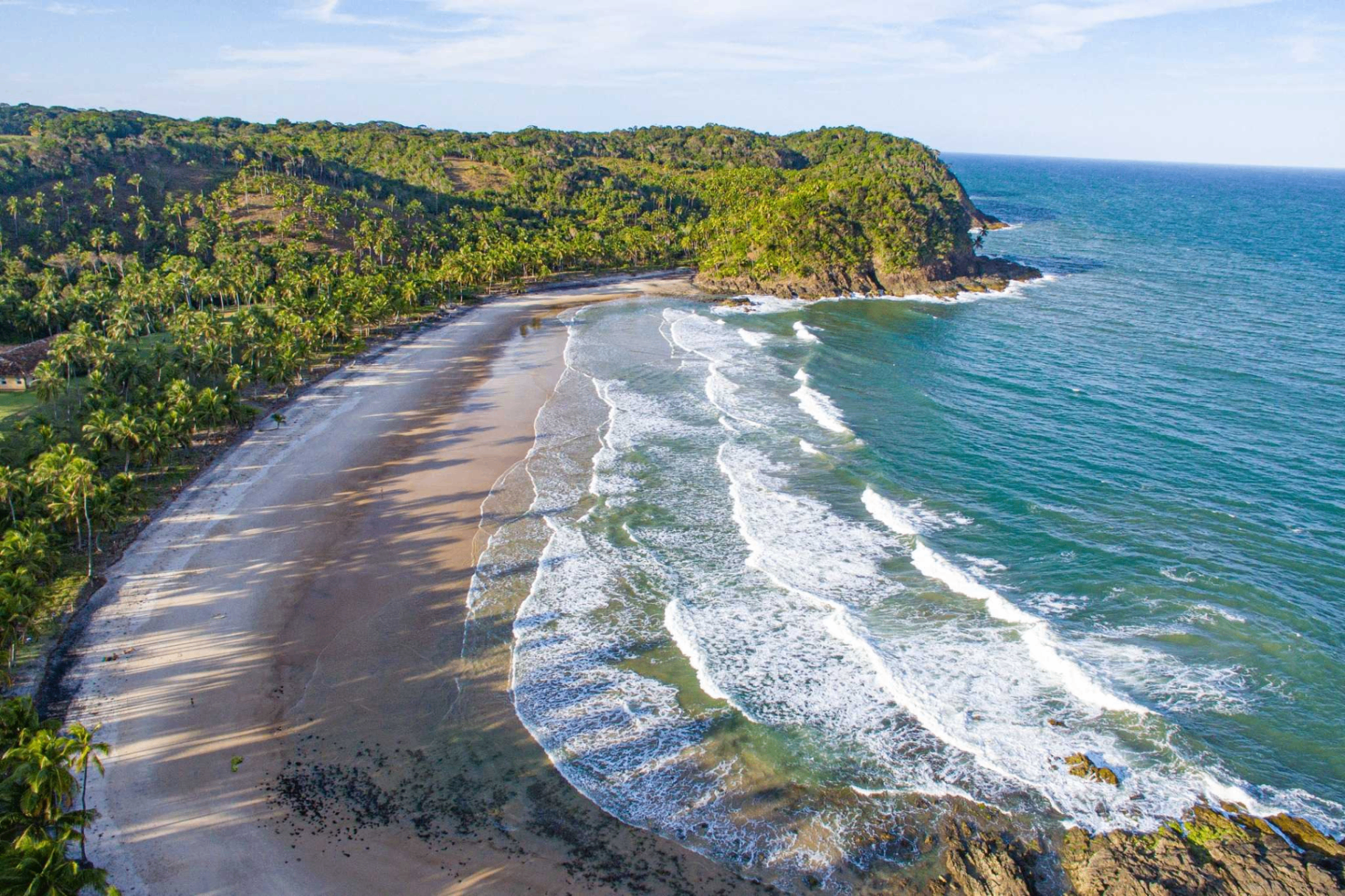Vista da orla de Ilhéus, na Bahia